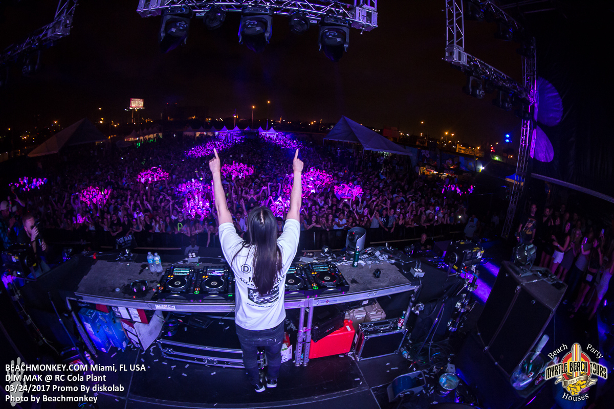 Steve Aoki at DIM MAK presented by Diskolab at the RC Cola Plant in Miami, FL USA on Friday, March 24th, 2017 Photos By Beachmonkey