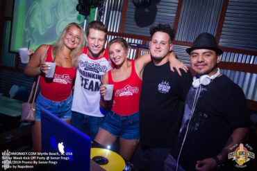 Nightlife photography for Senor Week Kick off at Senor Frogs in Myrtle Beach, SC USA on Sunday, May 26th 2019 Photos by Myrtle Beach photographer napoleon