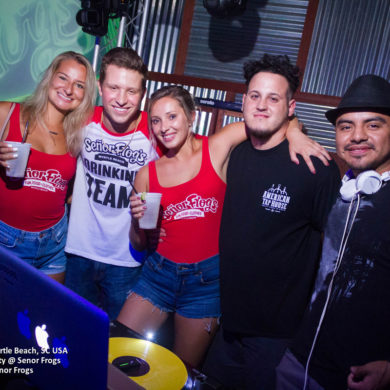 Nightlife photography for Senor Week Kick off at Senor Frogs in Myrtle Beach, SC USA on Sunday, May 26th 2019 Photos by Myrtle Beach photographer napoleon