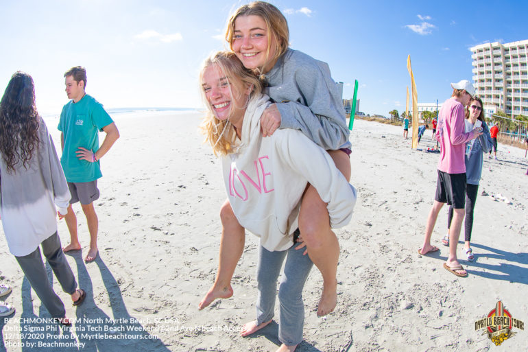 Delta Sigma Phi VT beach weekend in North Myrtle Beach, SC sponsored by Myrtlebeachtours.com Dec 18th, 2020 Photos by Myrtle Beach photographer Beachmonkey