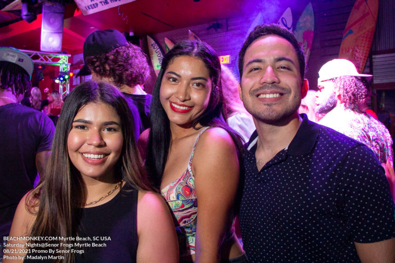 Nightlife Photographer at Senor Frogs for Frogs Saturday Night Sat Aug 21st, 2021 Myrtle Beach, SC USA ﻿Separator ﻿ photos by Myrtle Beach photographer Madalyn Martin
