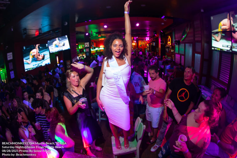 Myrtle Beach Photographer at Senor Frogs for Saturday nights on August 28th, 2021 Myrtle Beach, SC USA ﻿Separator ﻿ photos by Myrtle Beach photographer Beachmonkey