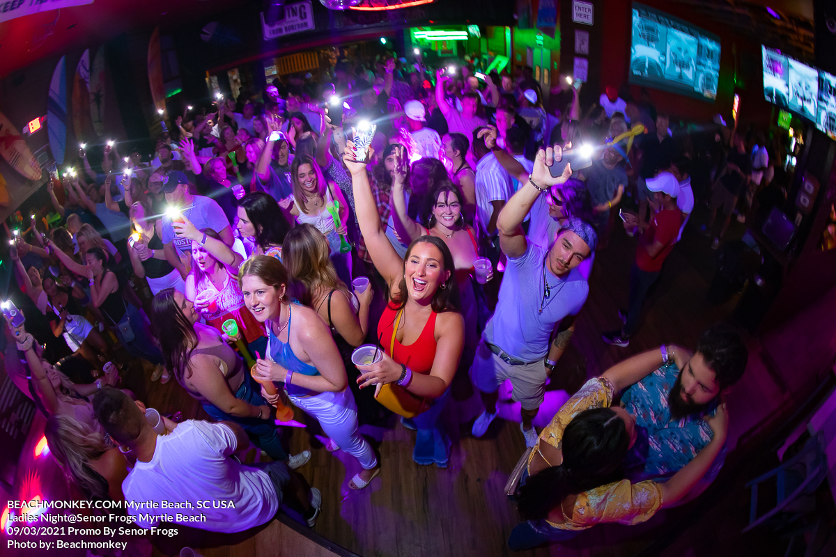 Myrtle Beach Photographer at Senor Frogs for Ladies nights on September 3rd, 2021 Myrtle Beach, SC USA Separator  photos by Myrtle Beach photographer Beachmonkey
