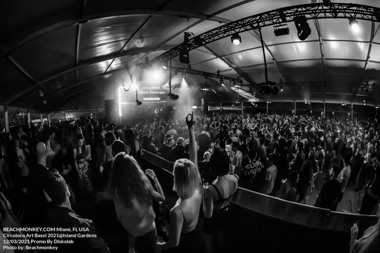 Music Festival photographer at Circoloco promoted by Diskolab at Island Gardens in Miami, FL USA on Friday, December 3rd, 2021 By Miami photographer Beachmonkey