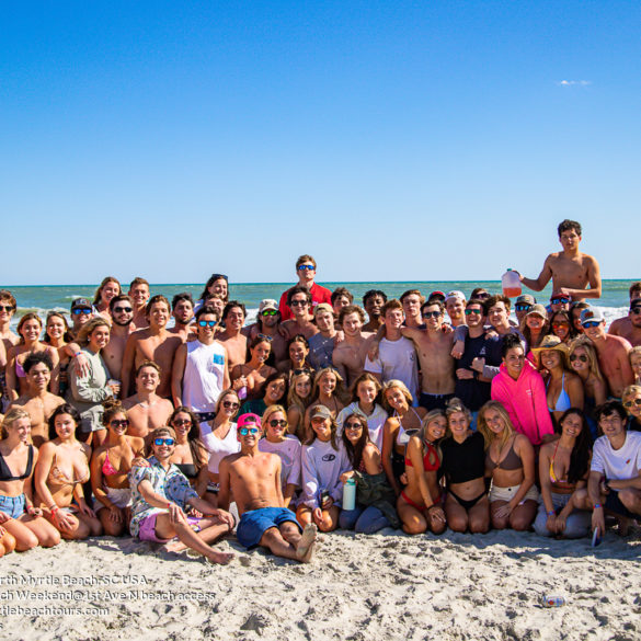 group photo Alpha Tau Omega East Carolina Frat Beach Weekend in North Myrtle Beach, SC sponsored by Myrtlebeachtours.com Saturday March 26th 2022 Photos by RecklessDreams