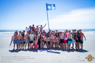 group photo Zeta Psi Virginia Tech Frat Beach Weekend in North Myrtle Beach, SC USA sponsored by Myrtlebeachtours.com Saturday April 2nd 2022 Photos by Napoleon