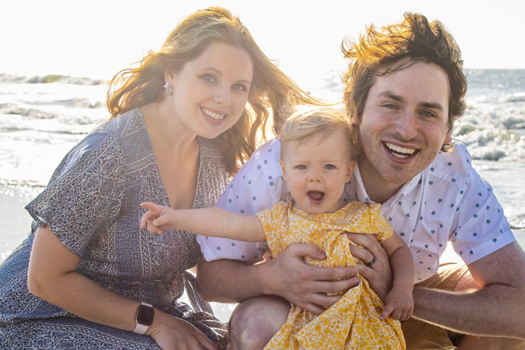 Family beach photo session in Myrtle Beach, SC photo by beachmonkey photography