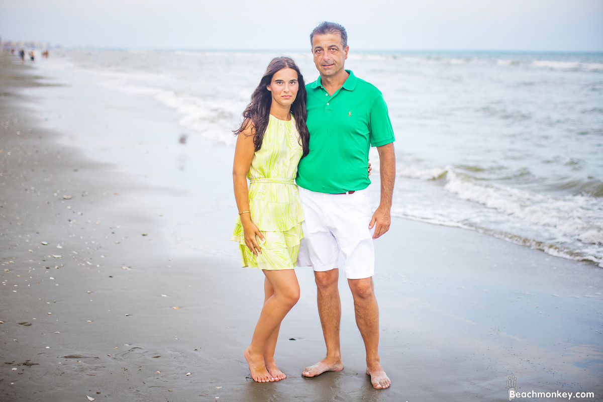 A family Beach photo shoot in Myrtle Beach, SC with Senad's family by Beachmonkey of beachmonkey photography, a family photographer on August 3rd 2022