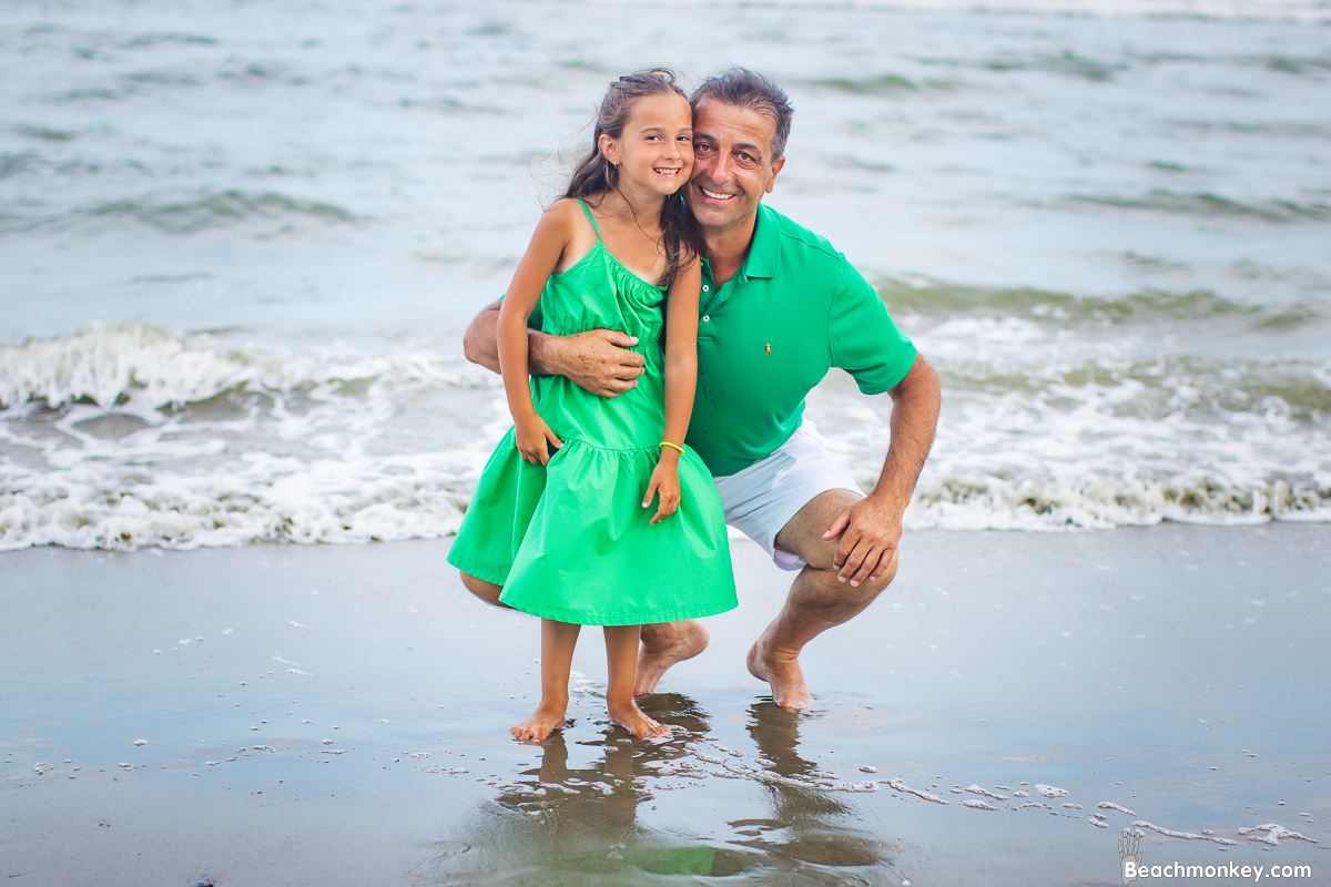 A family Beach photo shoot in Myrtle Beach, SC with Senad's family by Beachmonkey of beachmonkey photography, a family photographer on August 3rd 2022