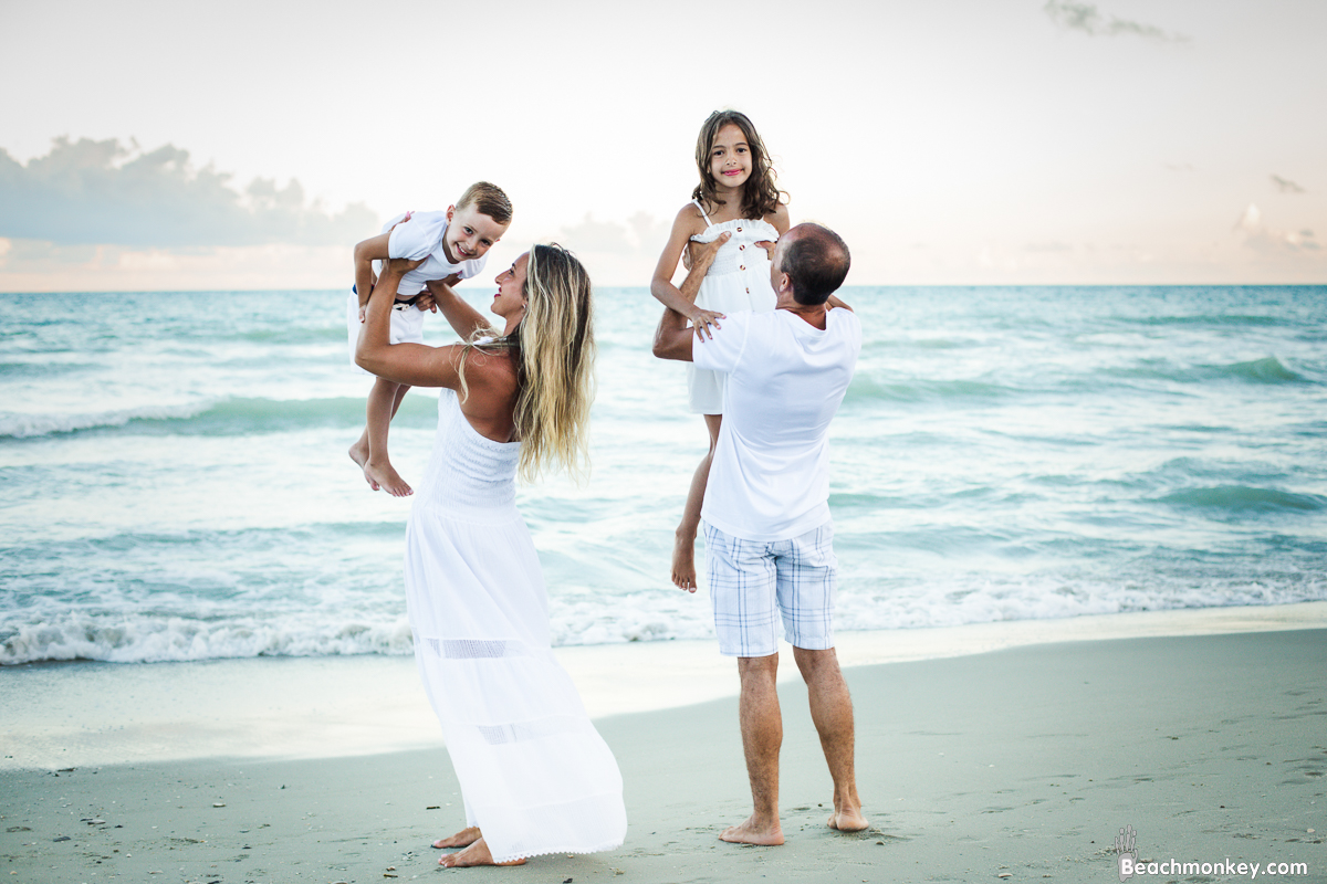 A family Beach photo shoot in Myrtle Beach, SC USA with Irena's family by Slava of beachmonkey photography, a family photographer on August 6th 2022