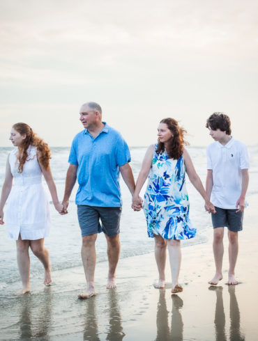 A family Beach photo shoot in North Myrtle Beach, SC with Jennifer's family by Slava of beachmonkey photography, a family photographer on July 24th 2022