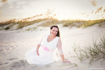 A maternity Beach photo shoot in Myrtle Beach, SC USA with Zlata's family by Slava of beachmonkey photography, a maternity photographer on September 4th 2022