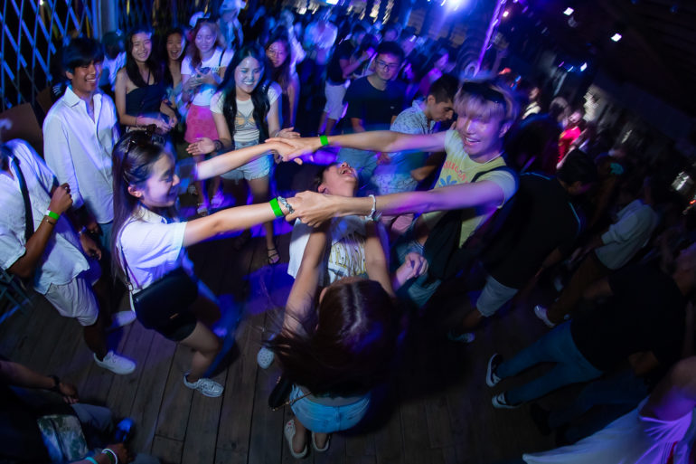 International Night August 7 2023 at sharkeys in Myrtle Beach, SC USA by Beachmonkey