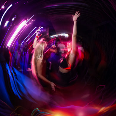 hot girls dancing at International Night July 31 2023 at sharkeys in Myrtle Beach, SC USA by Beachmonkey